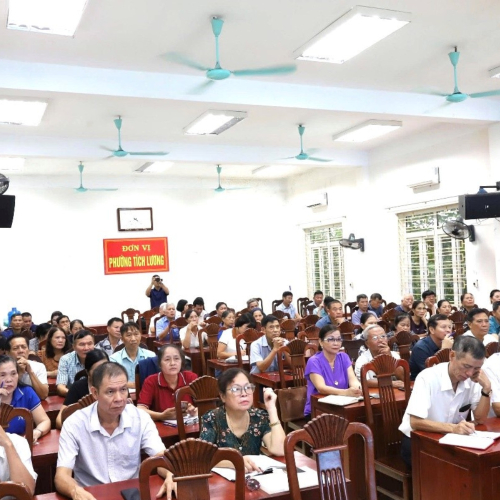 Hội Nghị Tuyên Truyền, Giải Đáp Chính Sách Bảo Hiểm Xã Hội, Bảo Hiểm Y Tế Trên Địa Bàn Phường Tích Lương